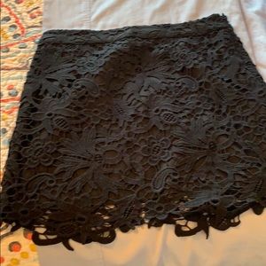 Banana republic black skirt
